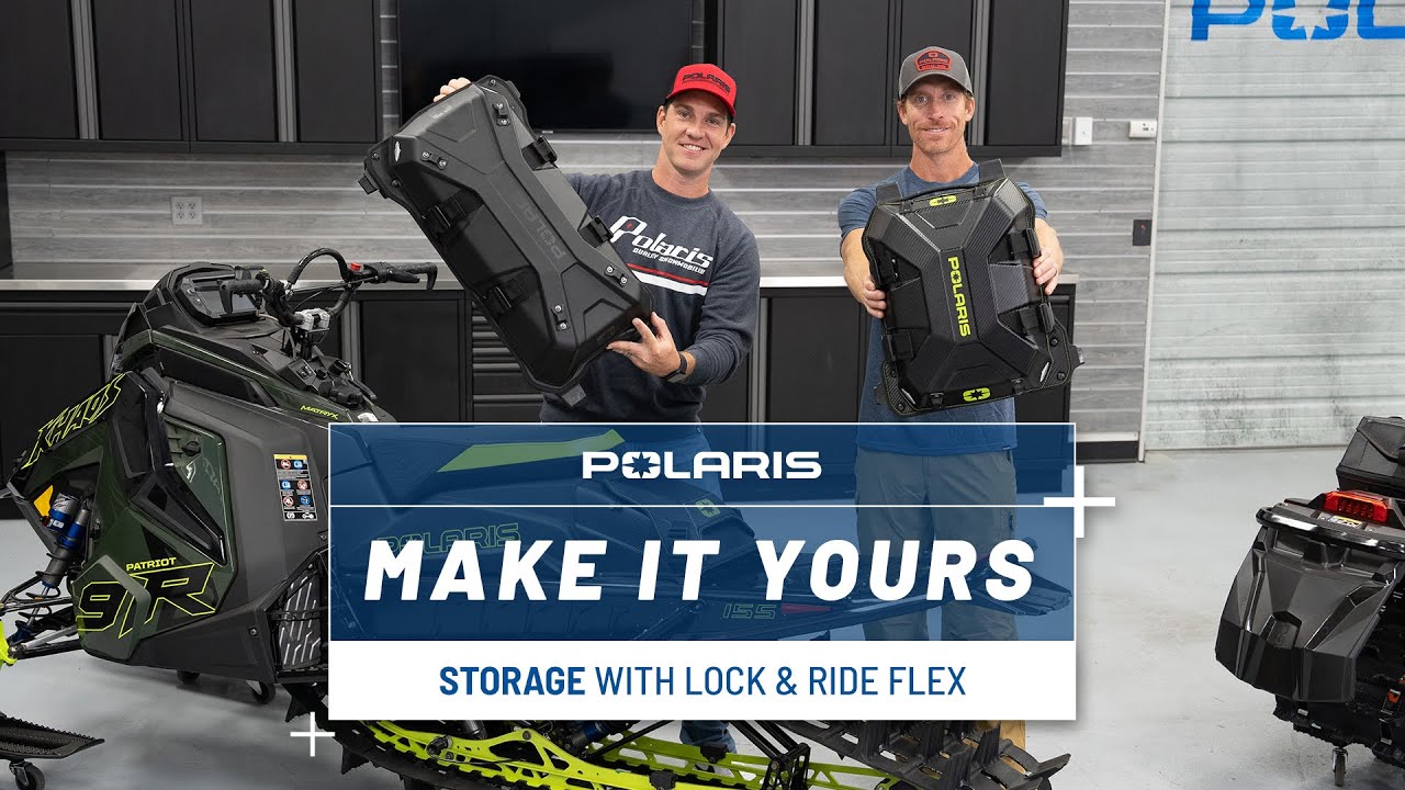 Best Bags for Snowmobiling - Make It Yours - Polaris Lock and Ride Flex  - Polaris Snowmobiles