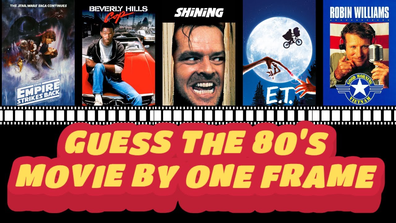 80's Movie quiz | Guess the 80s movie by only one frame | 75 Movies