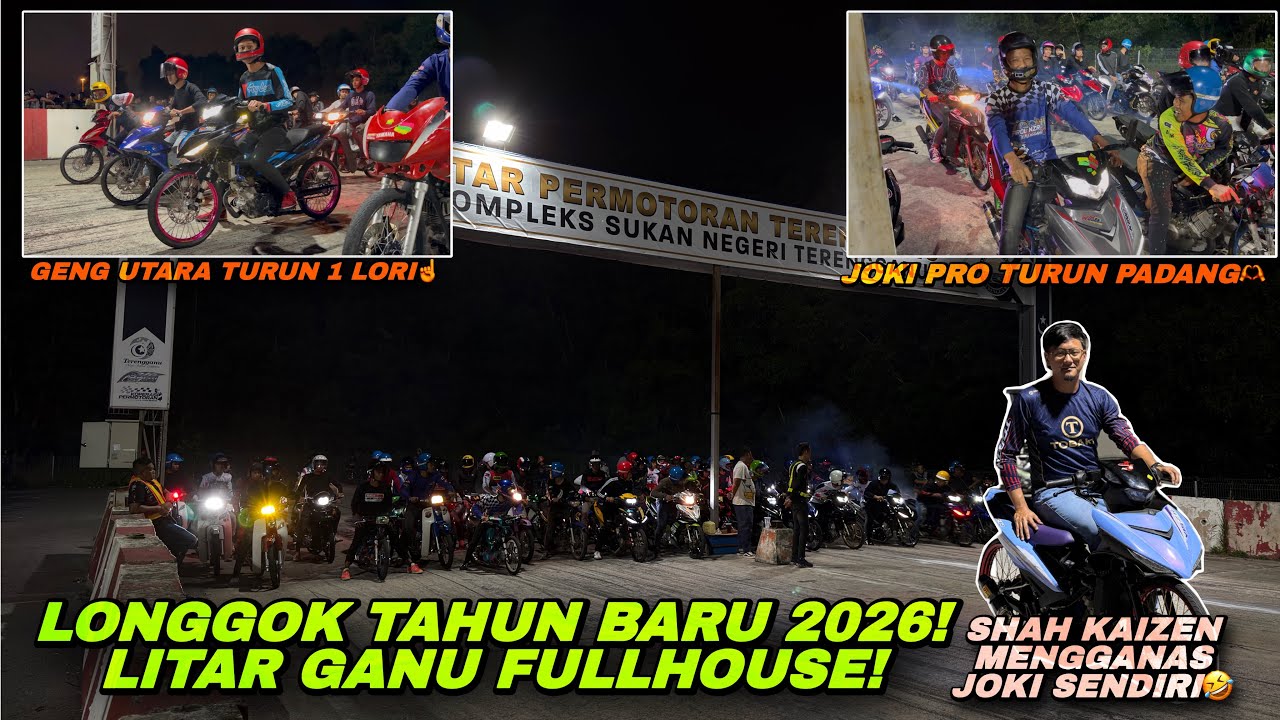 LONGGOK NEW YEAR 2026 FULL LITAR GANU | GENG UTARA TURUN GANU