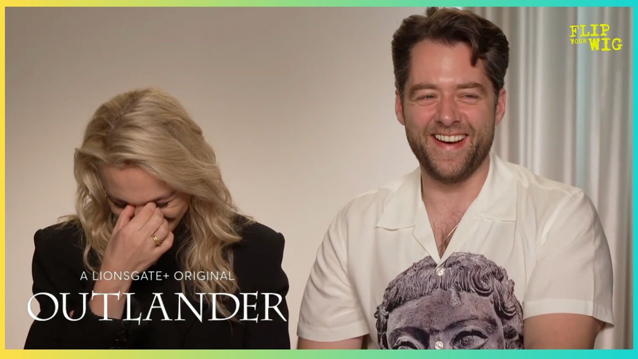 OUTLANDER SEASON 7 INTERVIEW, RICHARD RANKIN & SOPHIE SKELTON DISH THE DIRT!