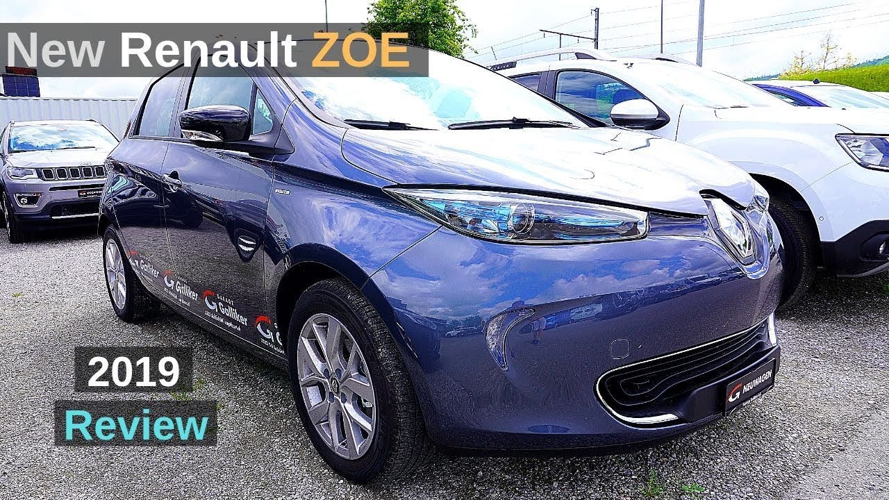 New Renault Zoe R110 Limited 2019 Review Interior Exterior
