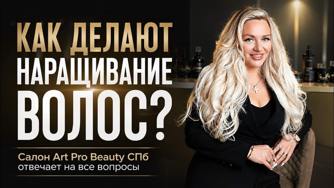 Как делают наращивание волос? Салон Art Pro Beauty СПб делится отзывом и отвечает на вопросы!