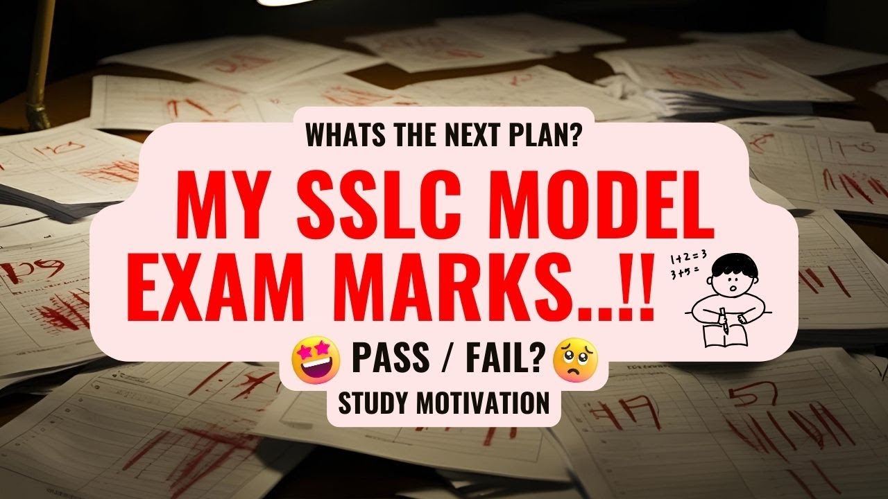 My SSLC Model Examination Marks🙃Study Motivation♥️Low marks?? Abhinav AK