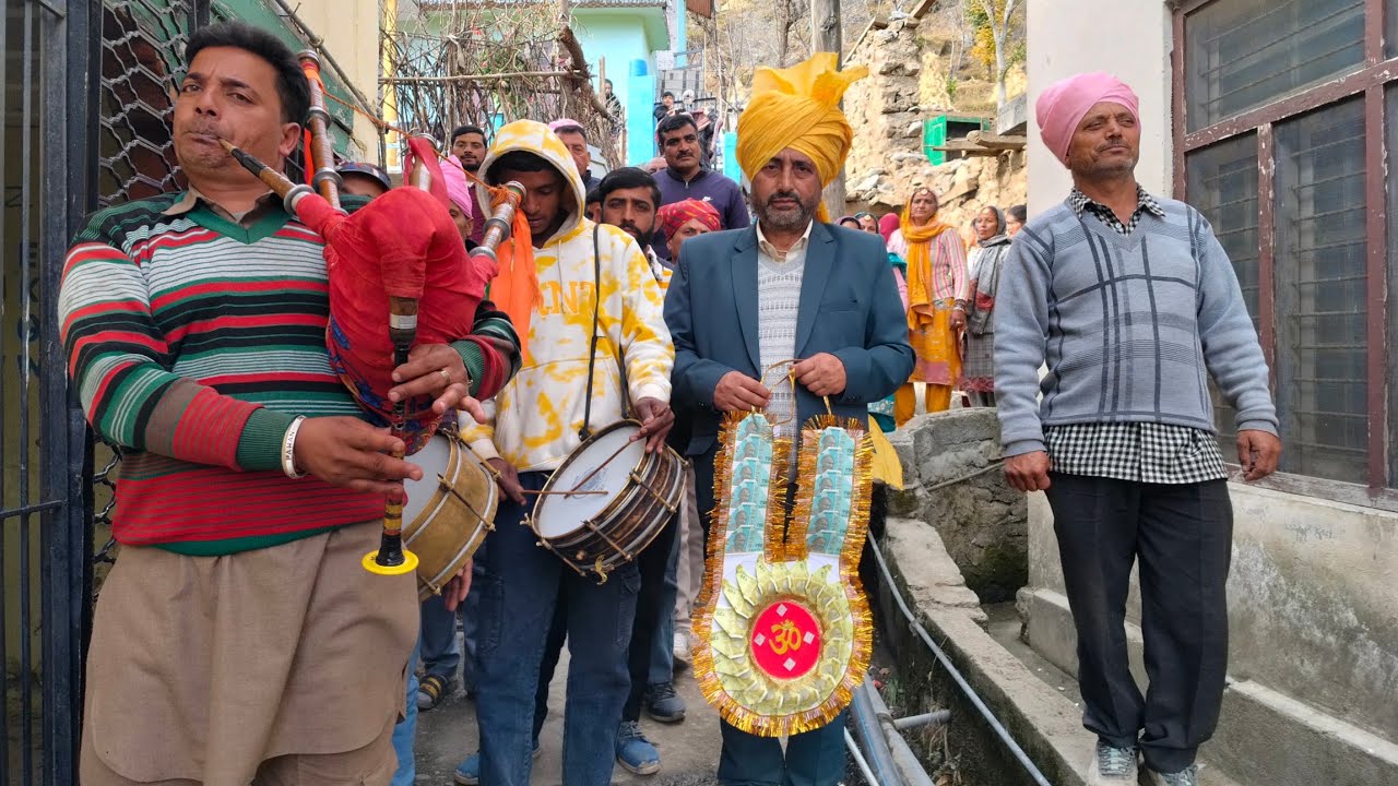 Hindu Brother's 🥰Wedding In Jammu Kashmir ||Village Wedding ♥️||Marriage Cooking 