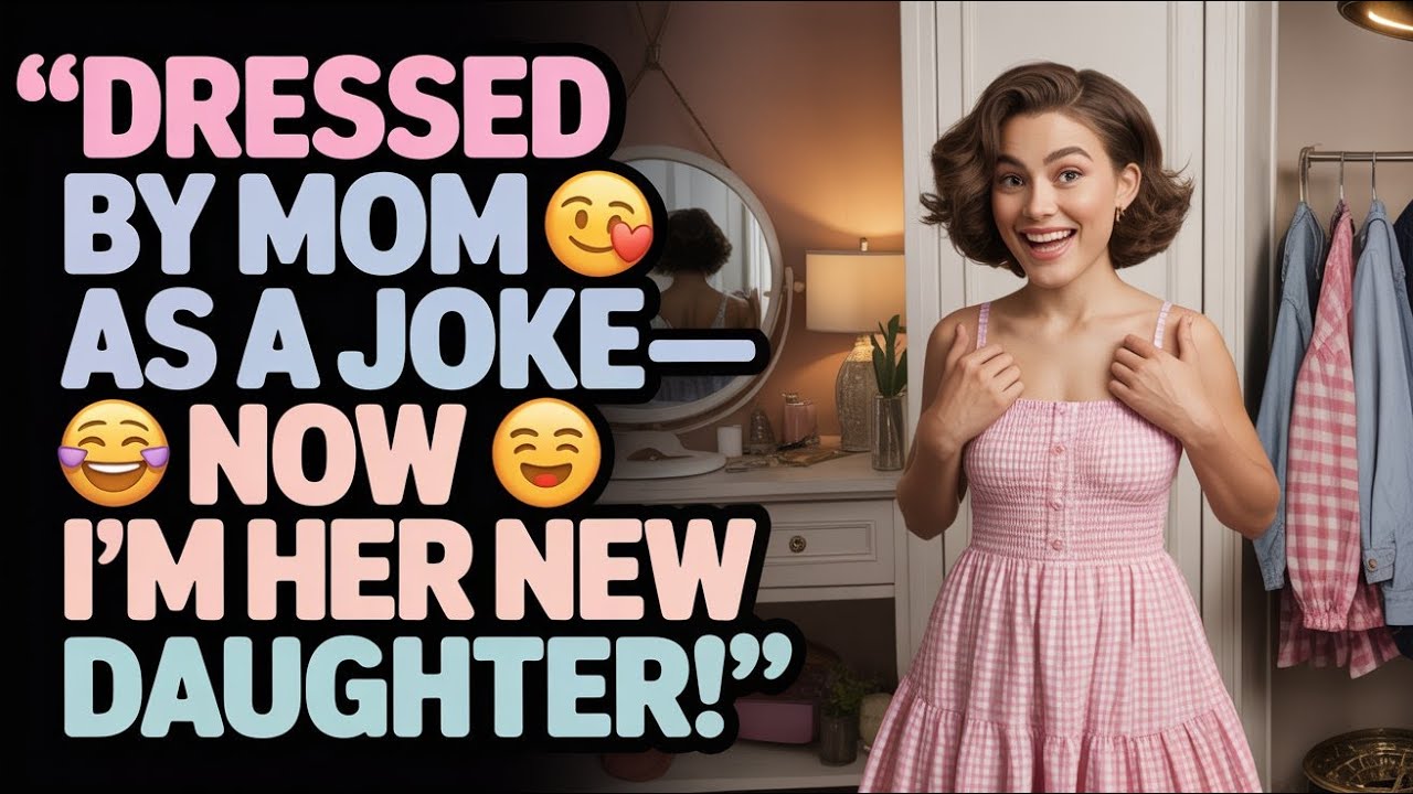 Dressed by Mom as a Joke—Now I'm Her New Daughter!  Crossdressedstory,Boy2Girl,M2F,TGTF