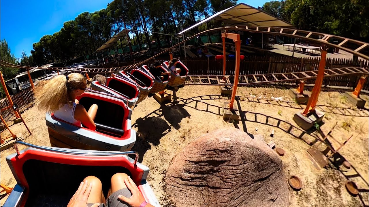 Parque de Atracciones de Zaragoza La Mina backseat