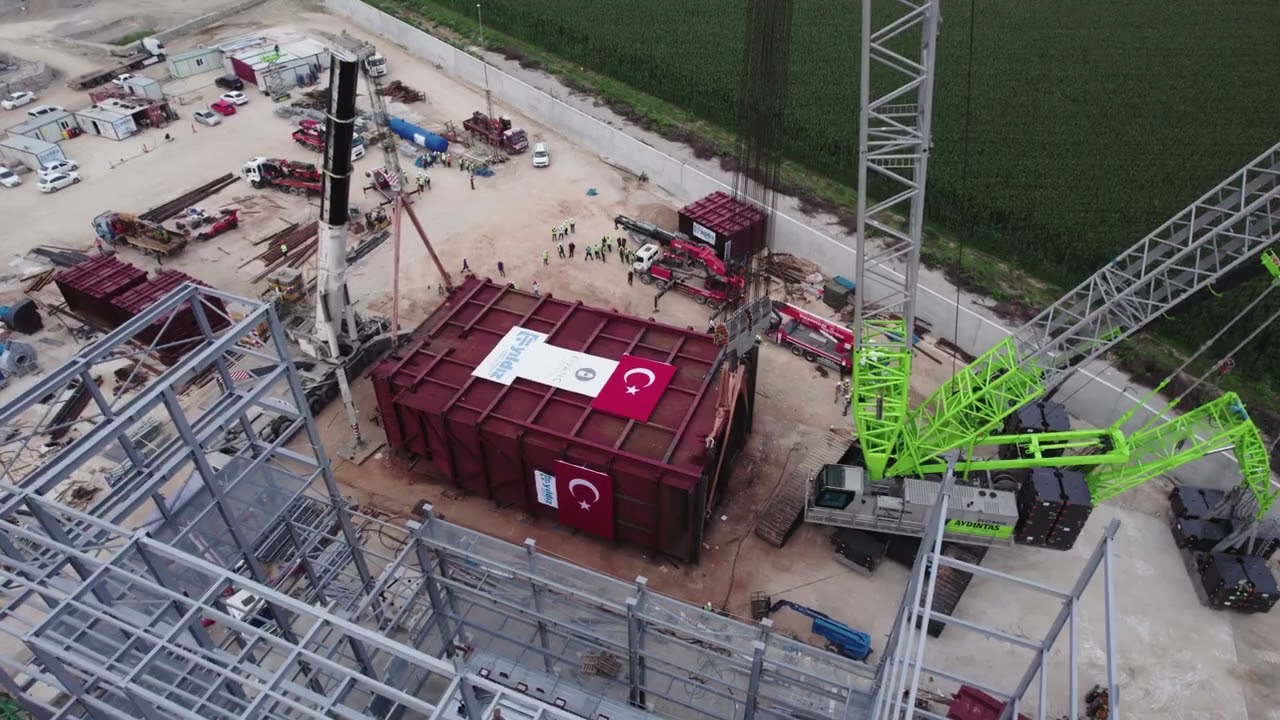 Akışkan Yataklı Buhar Kazanı Lifting ( 80 T/H 45 BAR 435 °C )