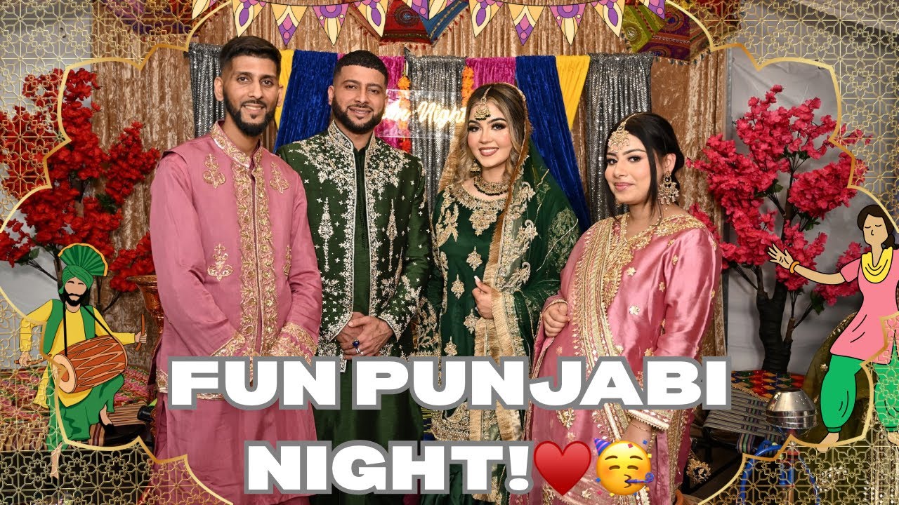 BK DANCES ♥️ FUN PUNJABI NIGHT WITH FRIENDS AND FAMILY🥰