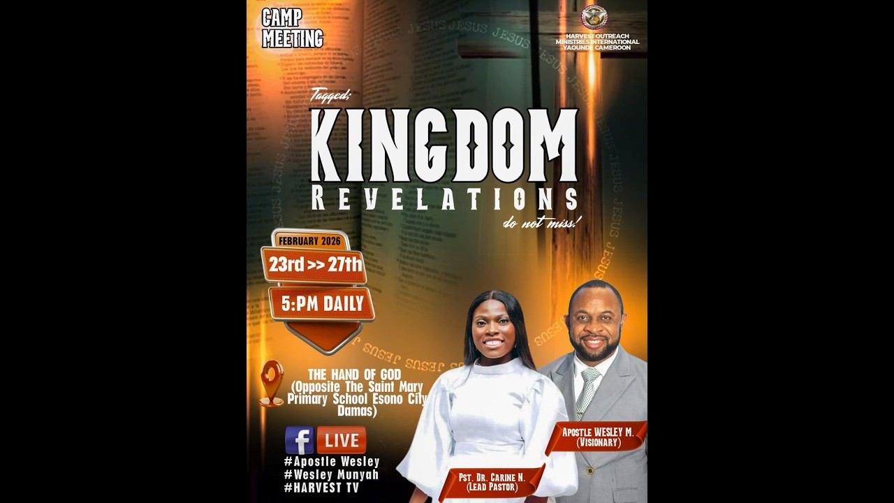 CAMP MEETING DAY 1  / REUNION DE CAMP JOUR 1