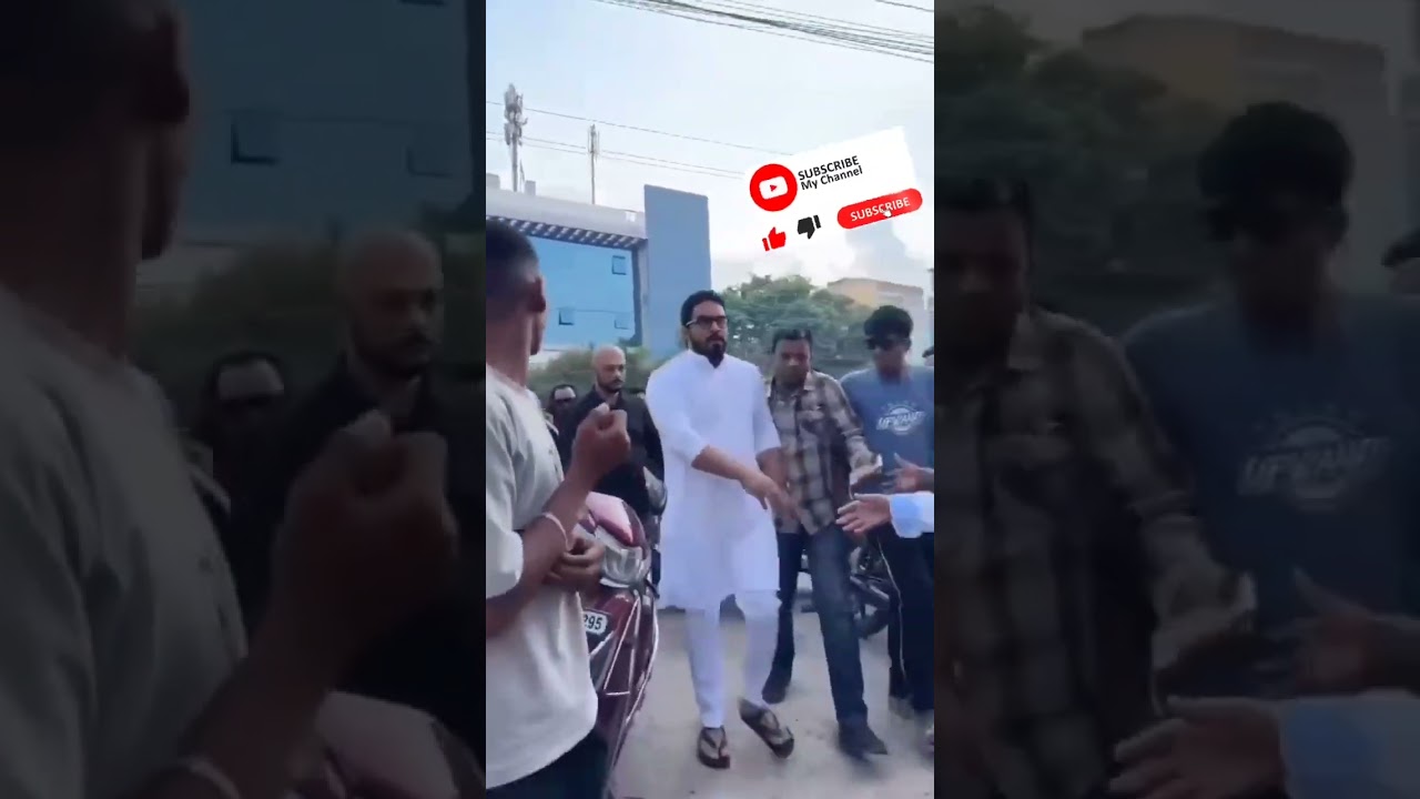 majid hussain #majidhussain on fire #ferozekhan out #congress vs #mim #nampally