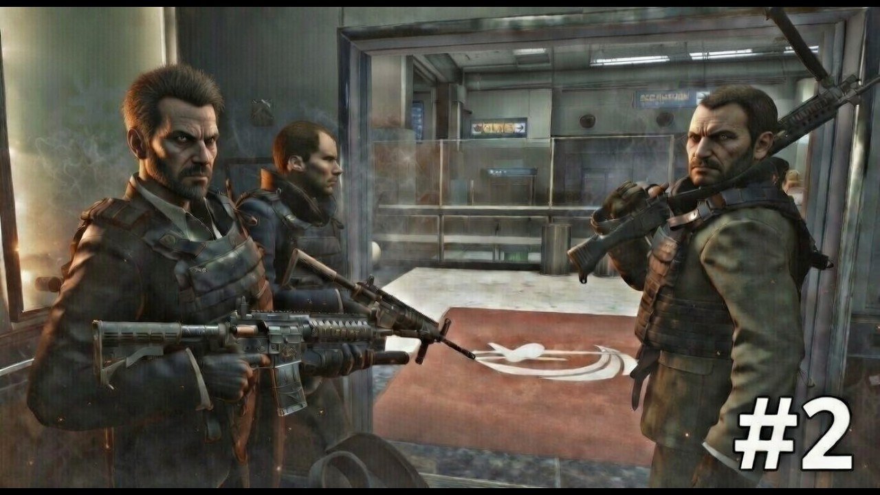 Call of Duty MW2 No Russian Mission Walkthrough + Takedown | Veteran Difficulty | PART-2