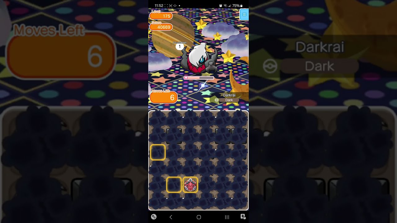 darkrai 175 itemless pokemon shuffle