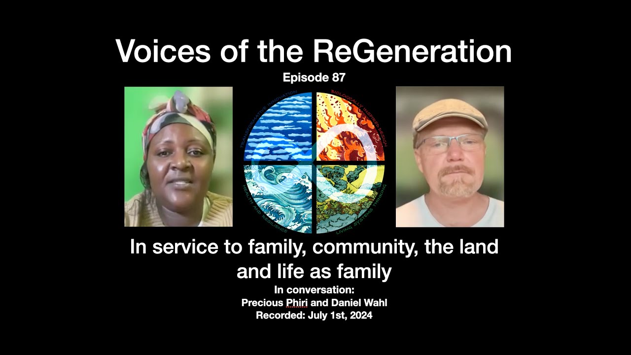 In service to family, community, the land and life as family - in conversation with Precious Phiri