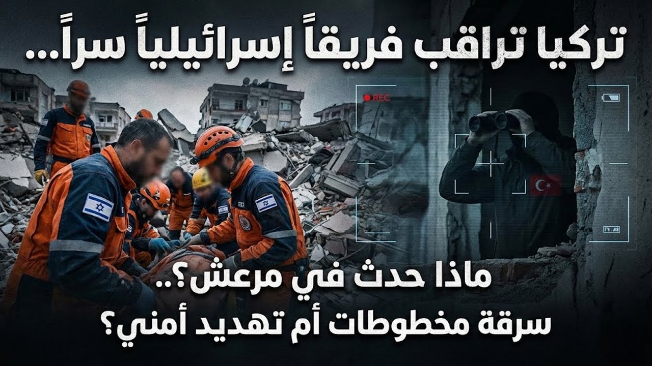 تركيا تراقب فريقا إسرائيليا سرا… ماذا حدث في مرعش؟
