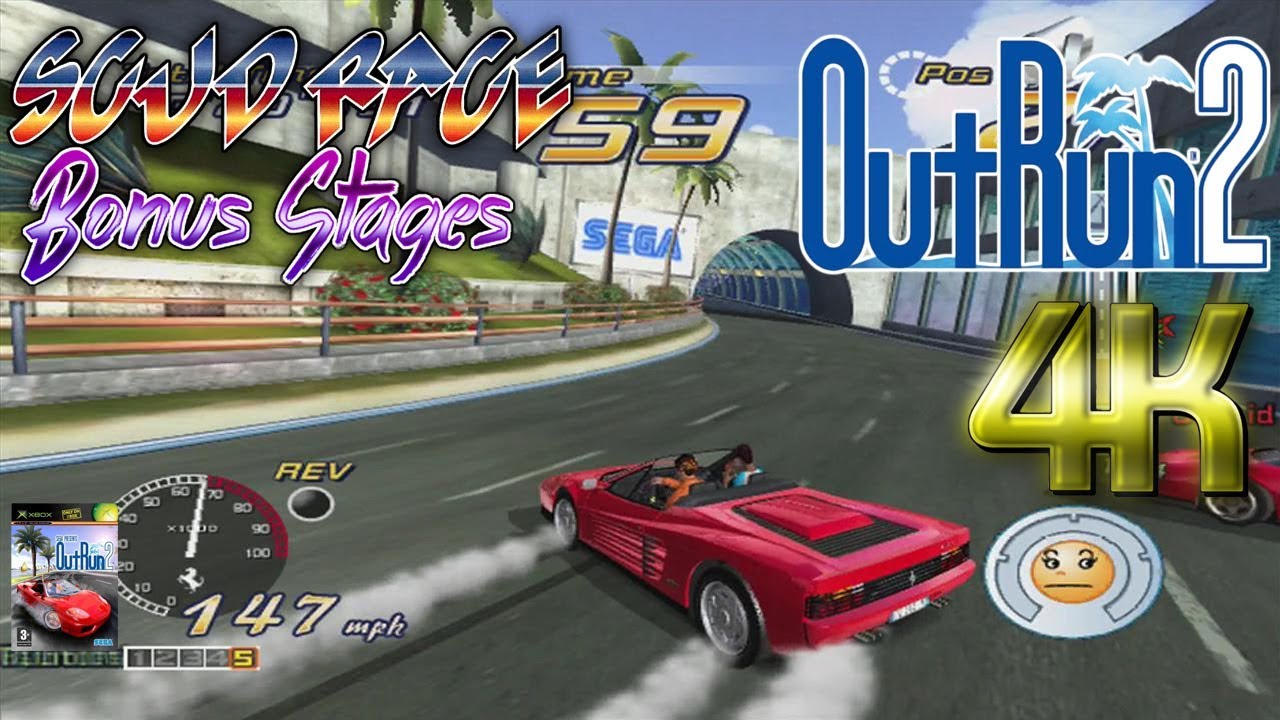 Outrun 2 - Scud Race tracks 4K (Xbox 360)