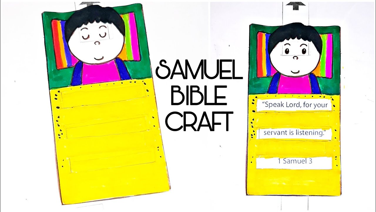 A CRAFT ON SAMUEL । #VBS #BIBLECRAFTS @sundayschoolkidscrafts8655