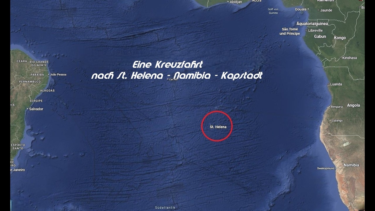 Kreuzfahrt St Helena - Namibia - Kapstadt