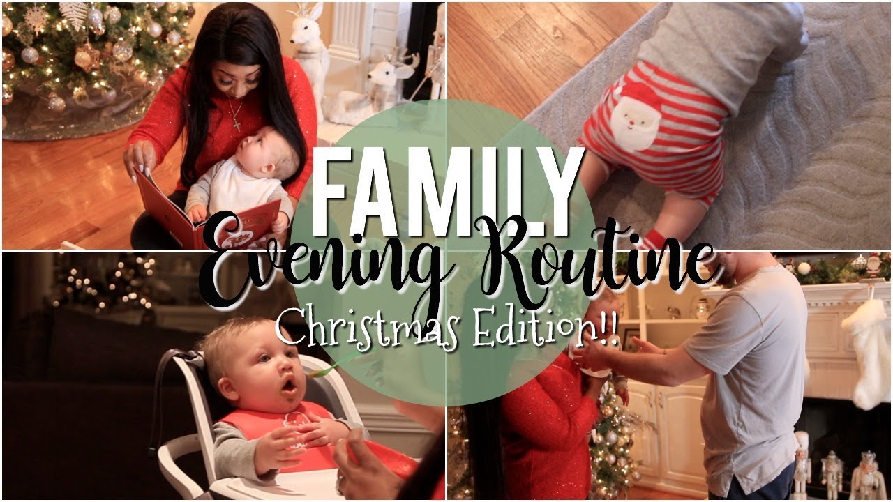 Evening Routine With A Baby | CHRISTMAS EDITION!!!