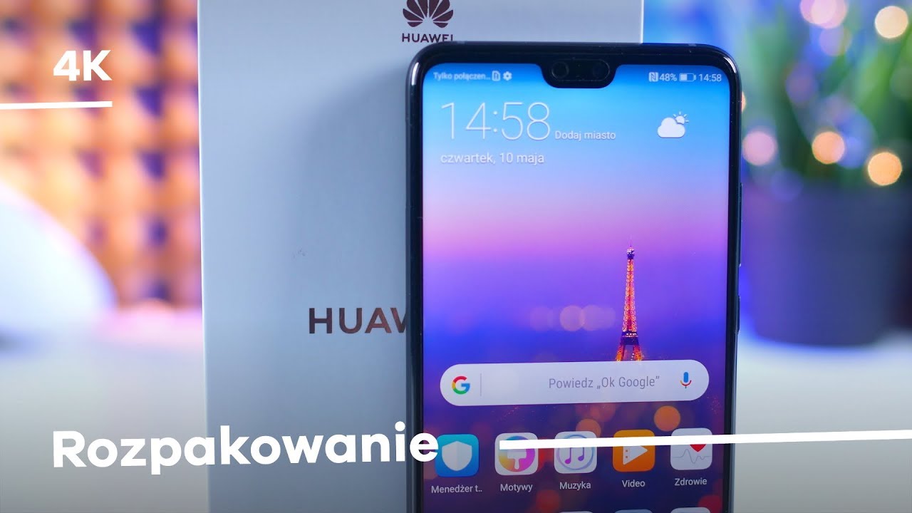 Huawei P20 Rozpakowanie + Konfiguracja [4K]