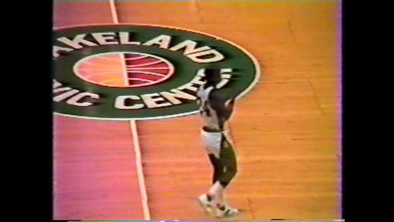 1982 PCHS vs Miami Jackson Semi Final State Basketball Tournament