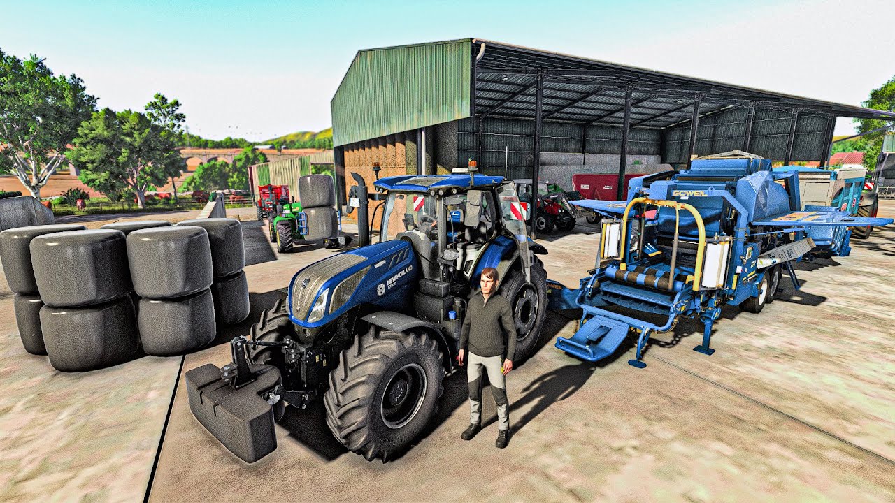Реалистичный силос и упаковка с Goweil | Farming Simulator 25