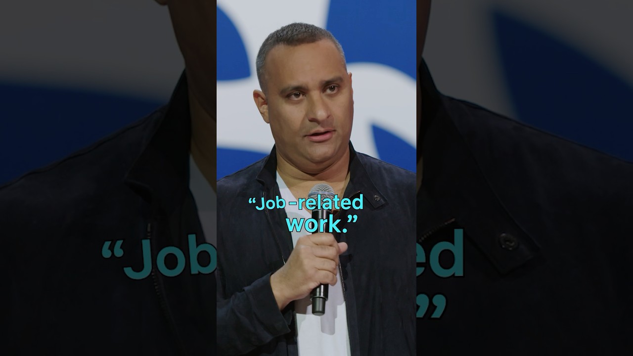 I work. At my job. #RussellPeters