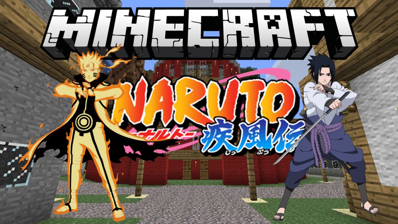 Minecraft NARUTO RPG SERVER! [Rasenshuriken troll]