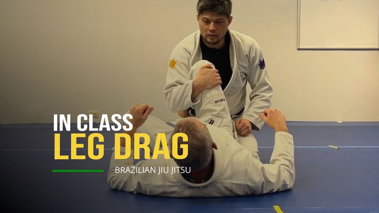 From BJJ Class: Leg Drag Control