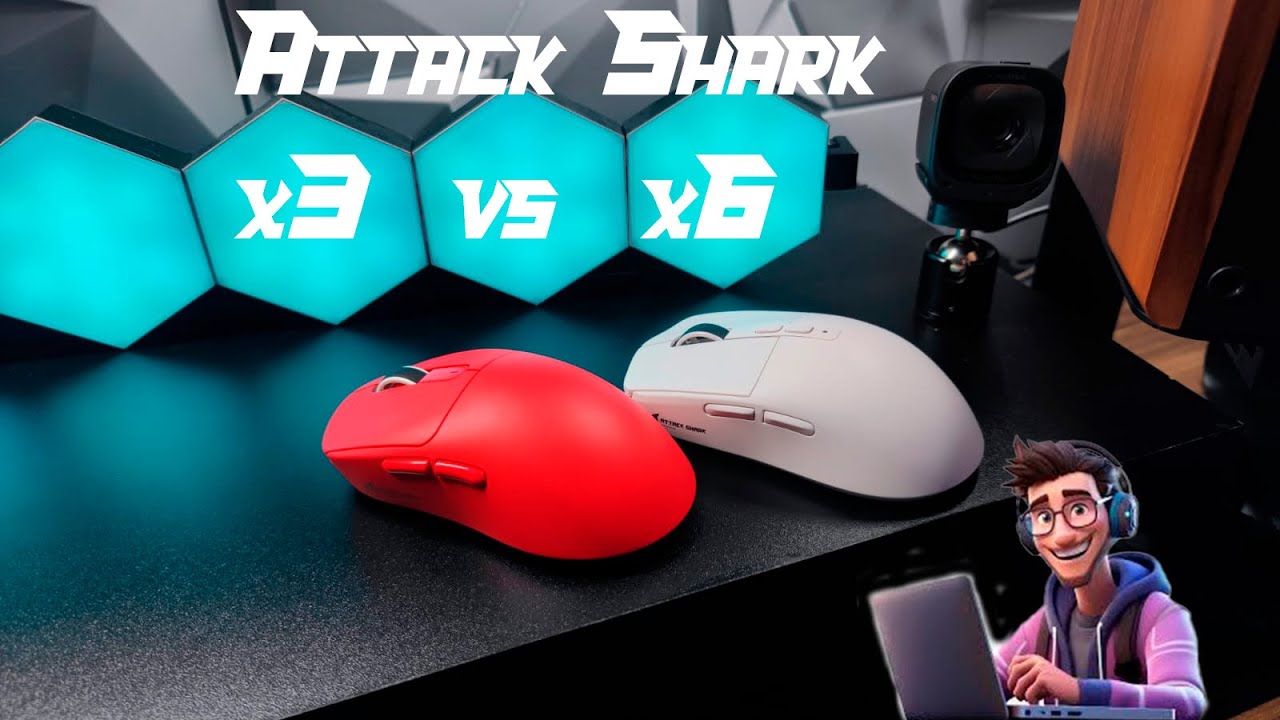 Attack shark x3 vs x6