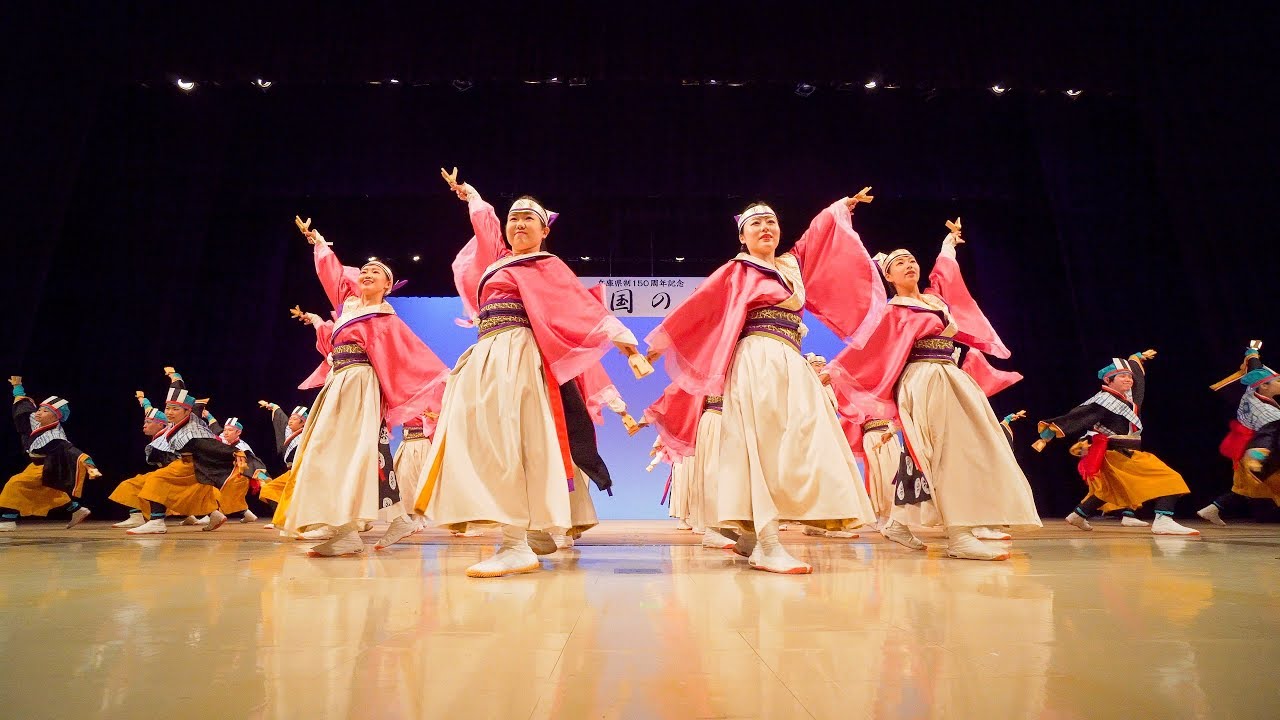 [4K] 踊っこひおか 『福の音』　踊っこまつり2018 「五国の舞」