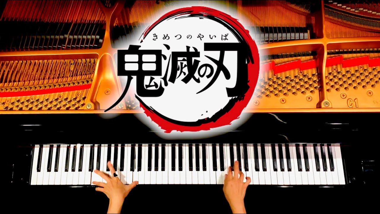 鬼滅の刃ピアノメドレー - 紅蓮華・竃門炭治郎の歌・from the edge - 楽譜あり - 4K高音質 - 作業用・勉強用BGM - CANACANA