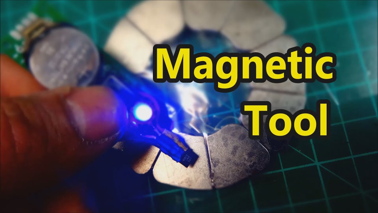 Make a Pole Detector with Hall Effect Sensor🔹frome PC fan sources.
