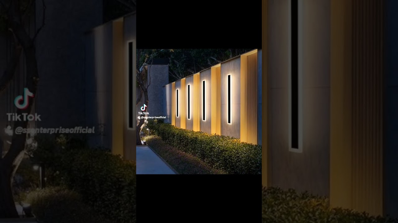 Boundary wall design ideas 💯