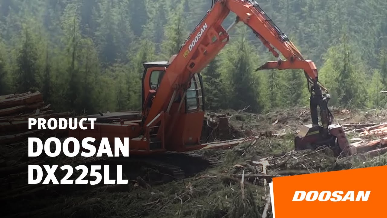Doosan DX225LL Log Loader