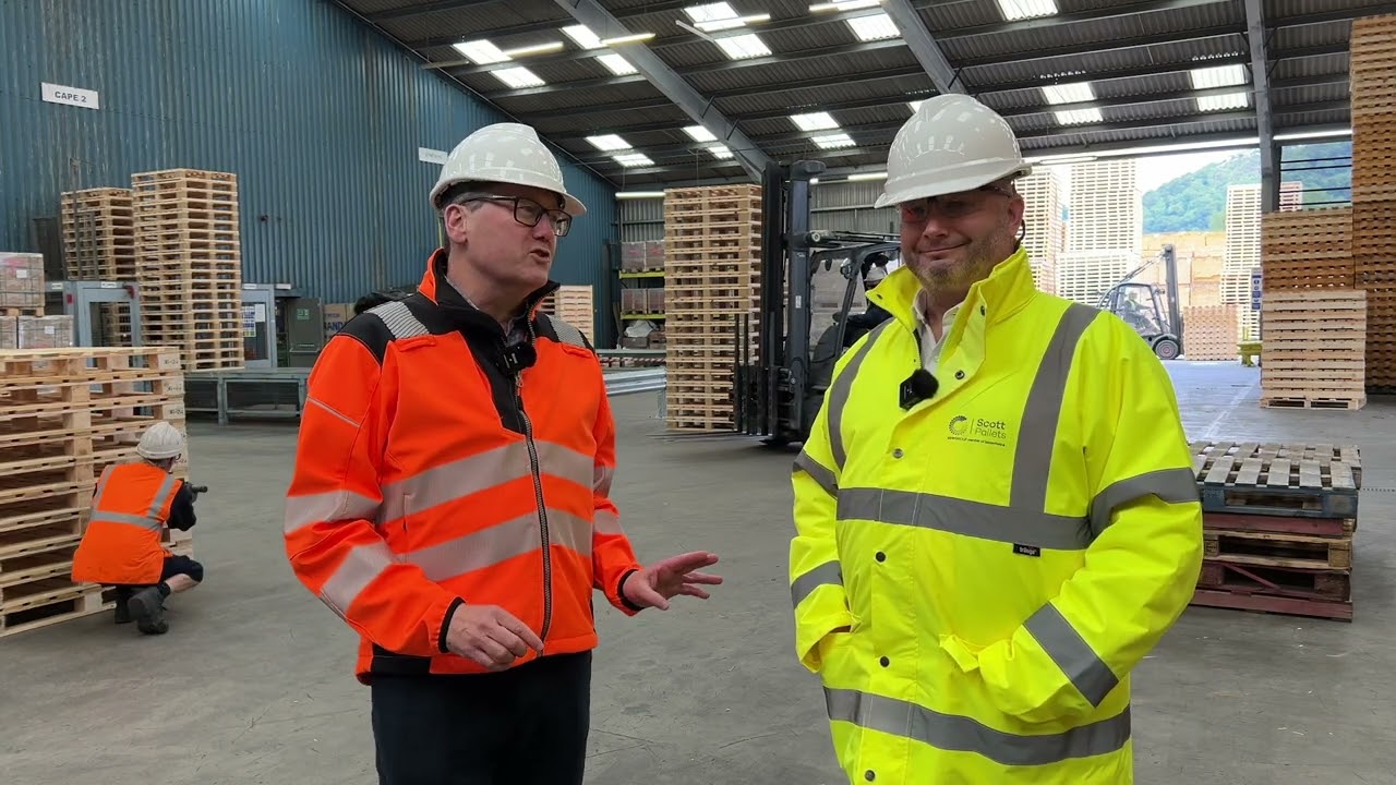 Inside Scott Pallets l Burntisland l The Timber Talks
