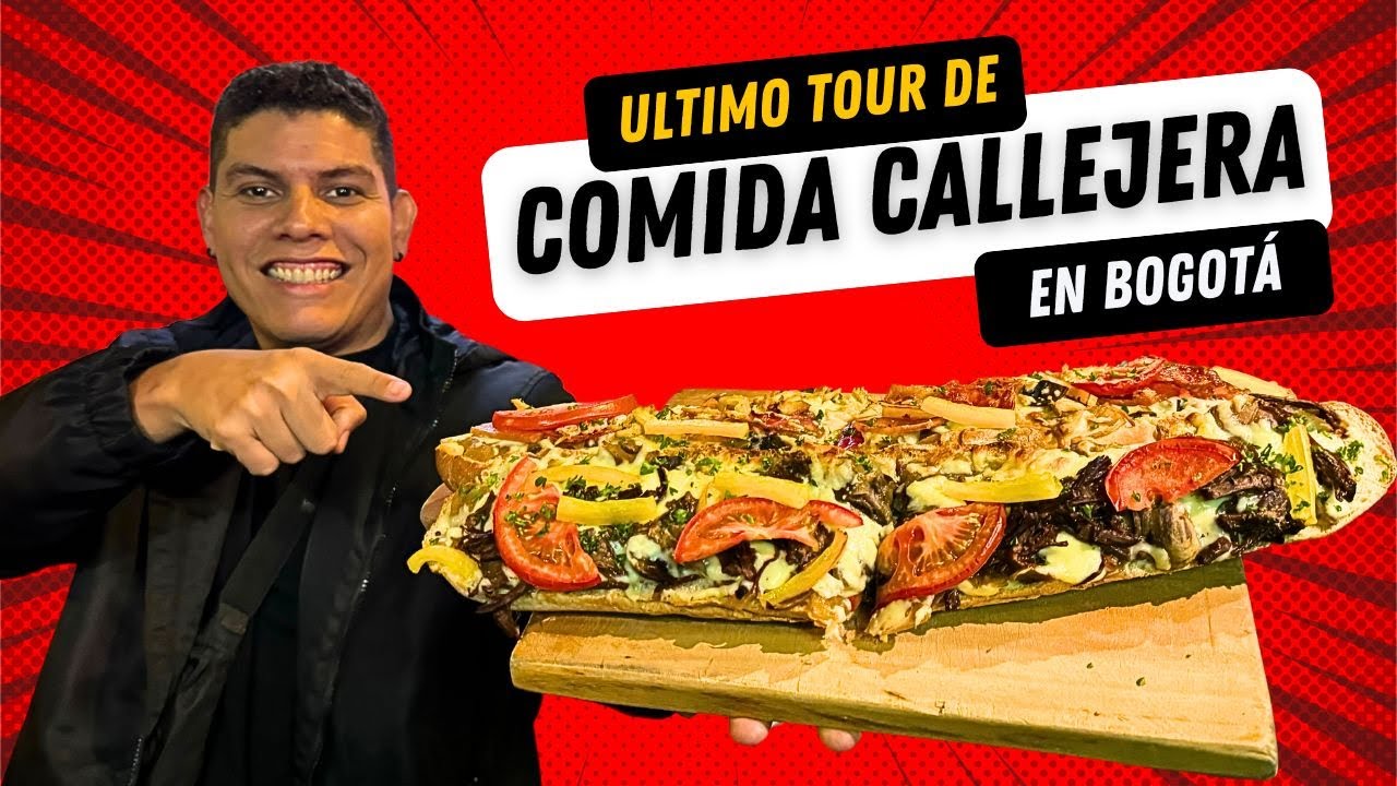 Ultimo tour de comida callejera en Bogotá