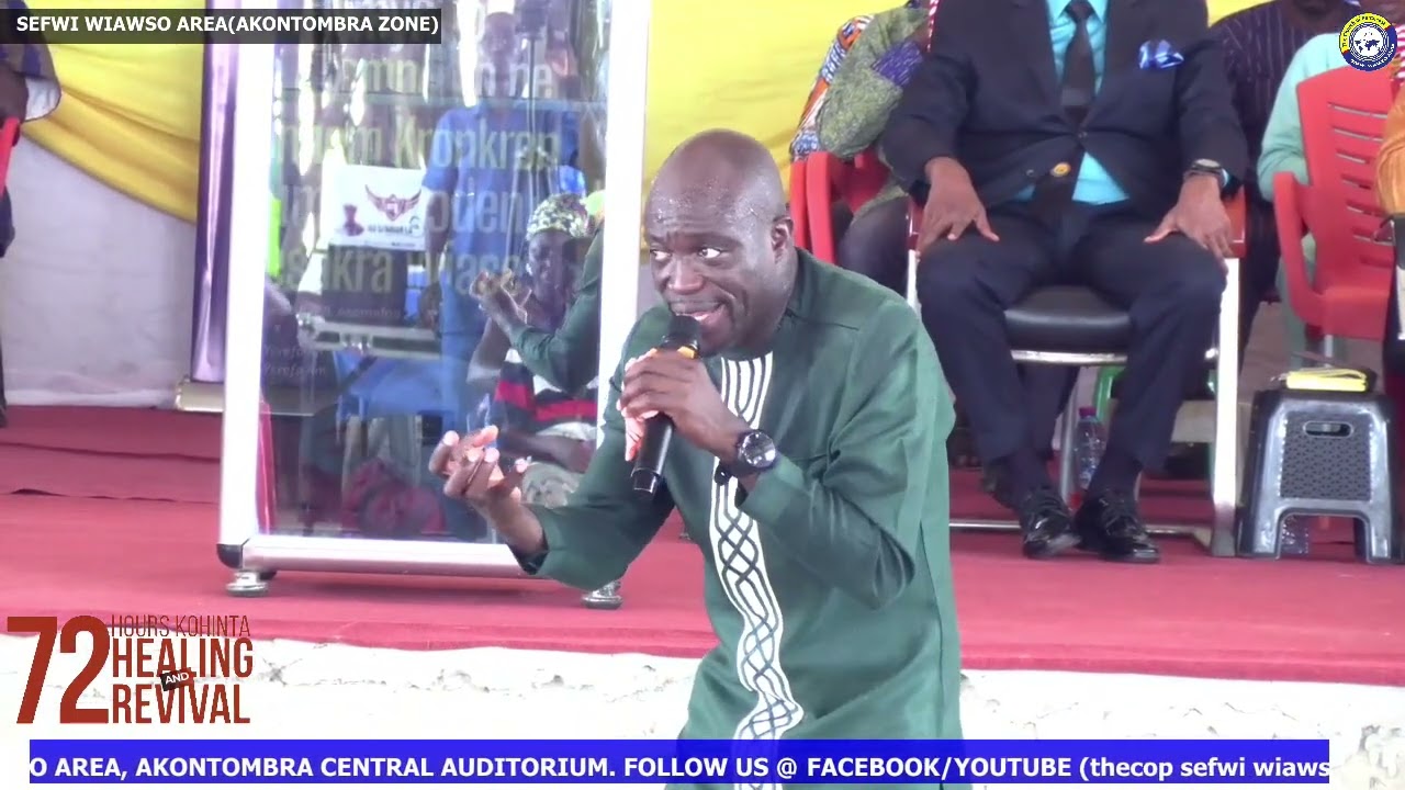 Min. Gideon ntumy hit sefwi wiawso area akontombra zone  Kohinta  with powerful ministration 