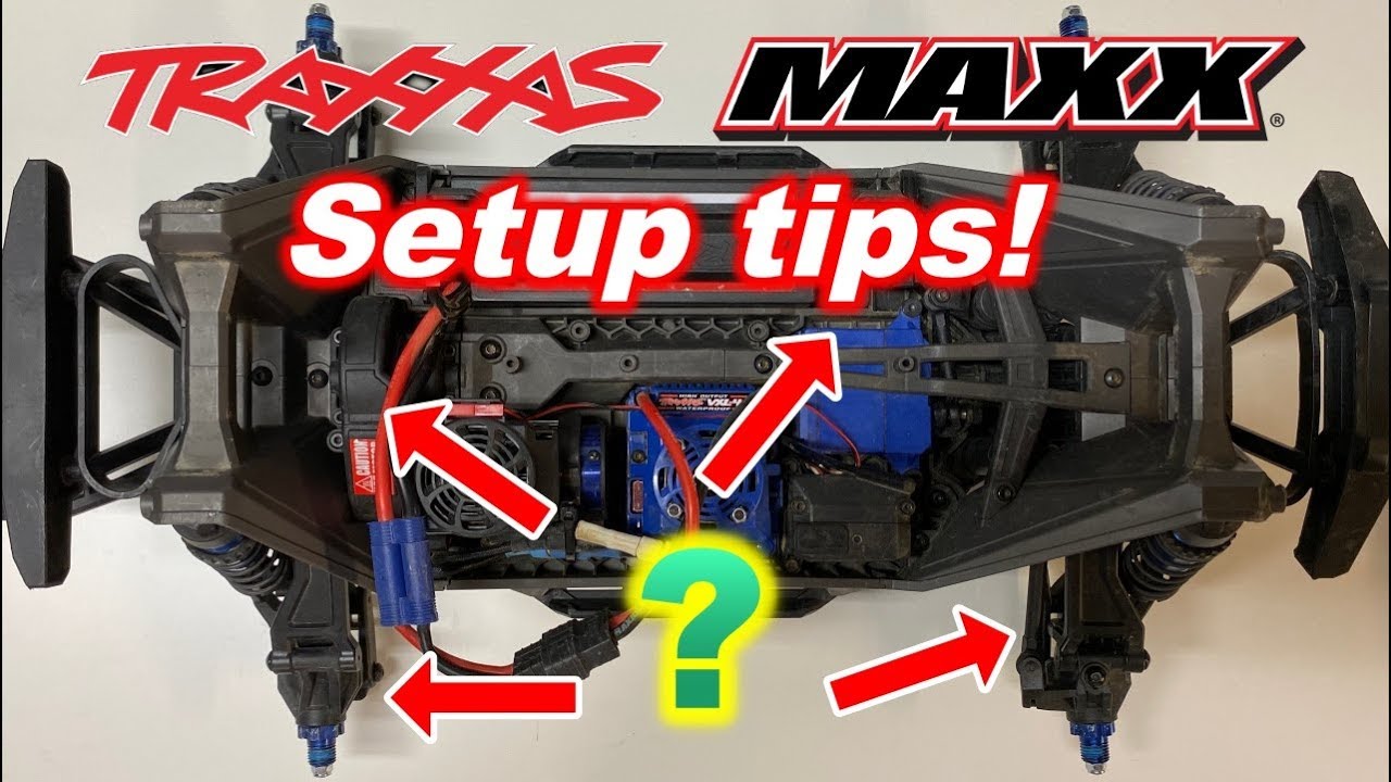 Советы по настройке Traxxas Maxx (как заставить его ездить ХОРОШО!) #razortuned
