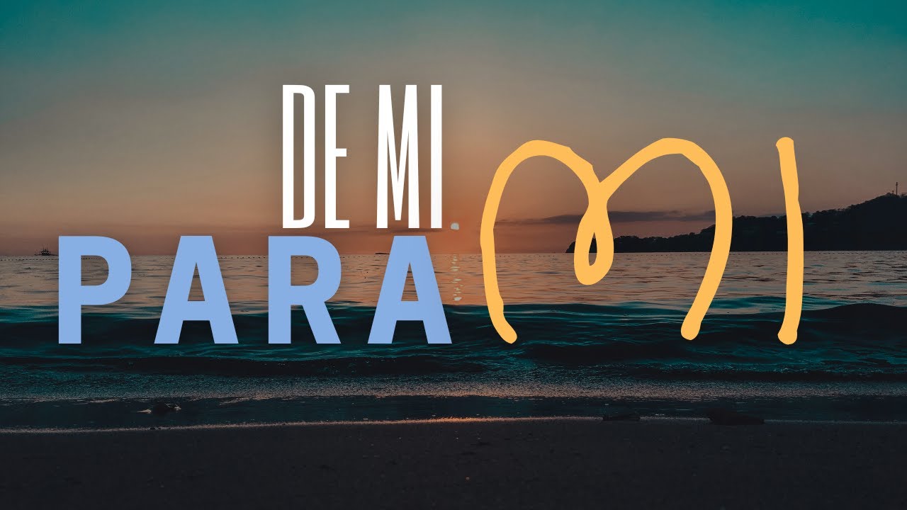 Mírame cuando lo necesites.
