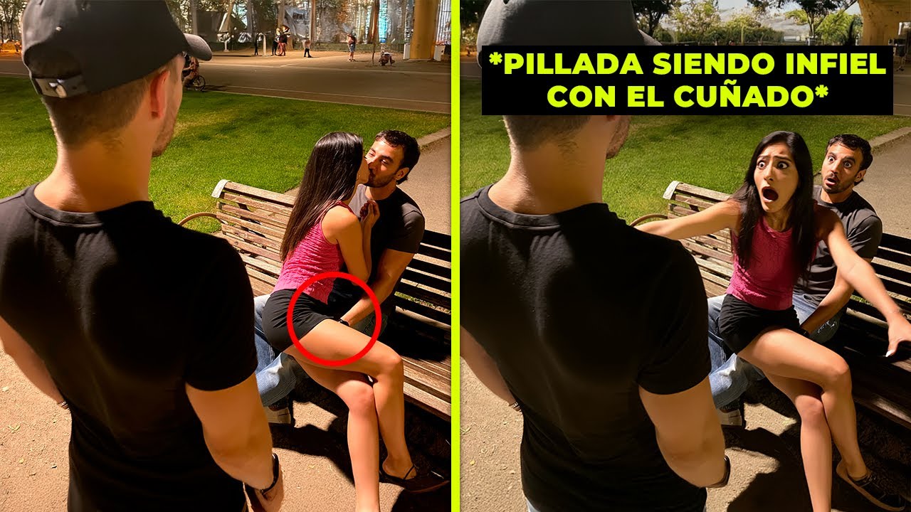FUE INFIEL delante del ESPOSO y REACCIONA MUY MAL...