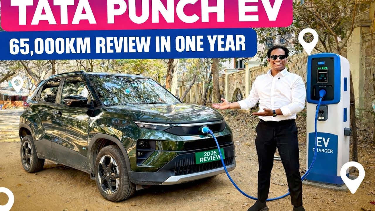 2026 Tata Punch EV facelift - More range for less money | First Look | 65000kms||telugu review