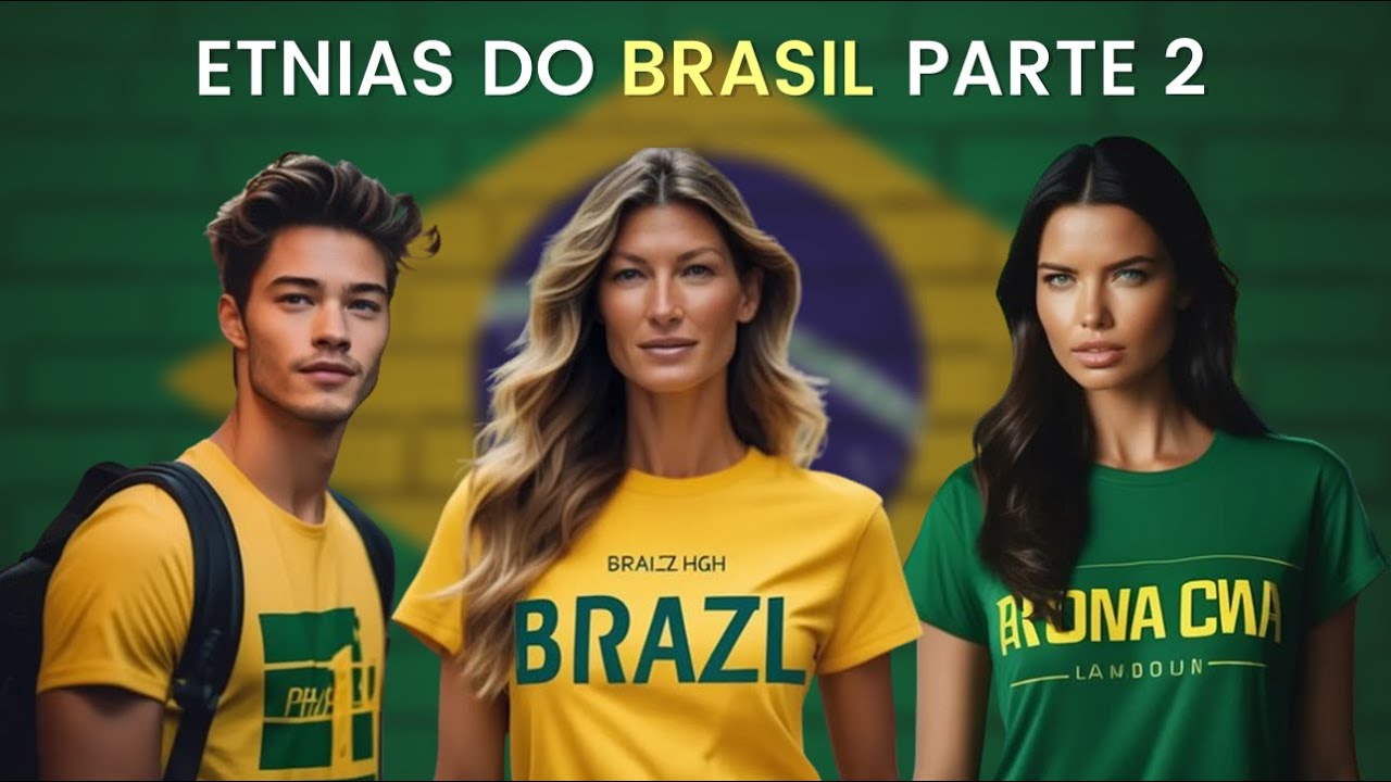 Etnias com mais descendentes no Brasil ‖ Parte 2