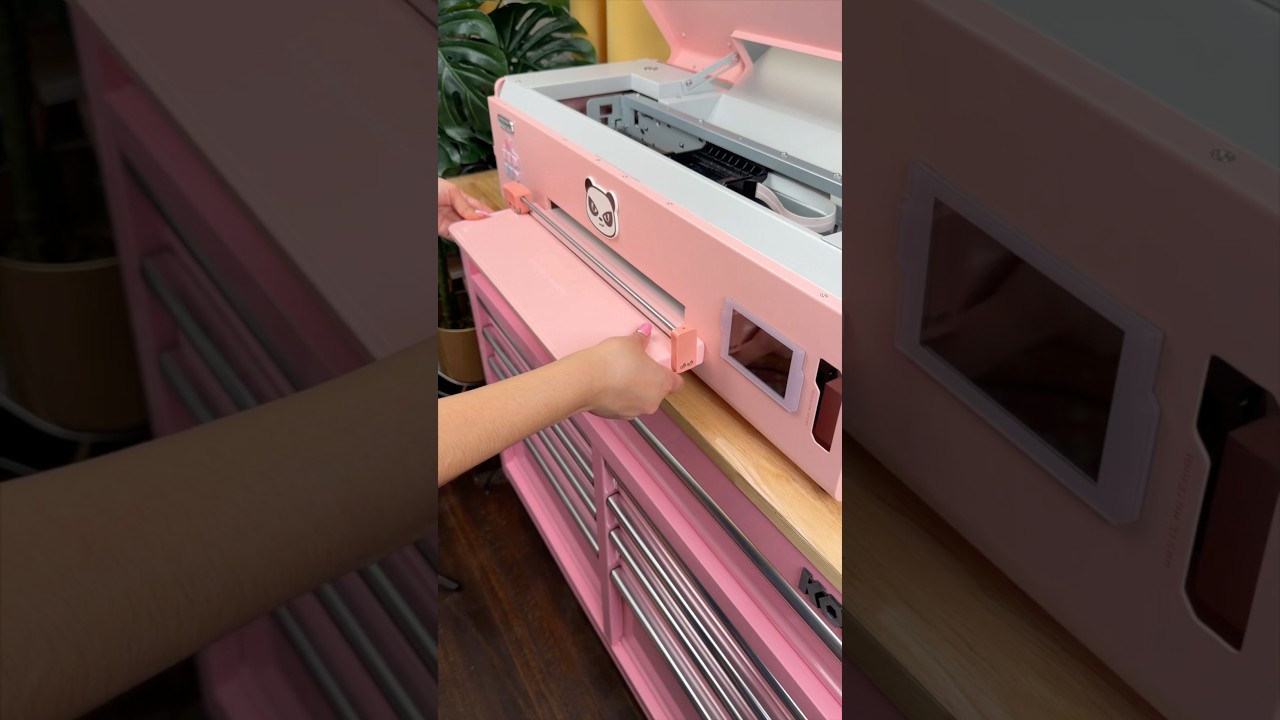 Техническое обслуживание принтера K13 Lite DTF ✨ #procolored #dtf #dtfprinter #pink #craft #manua...