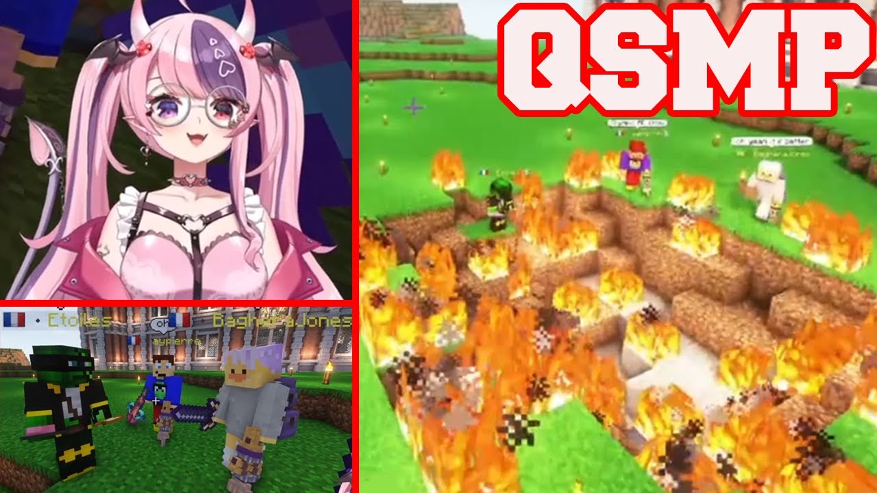 QSMP When the French try to speak Spanish with IronMouse ( ft. Baghera, Etoiles, Aypierre )
