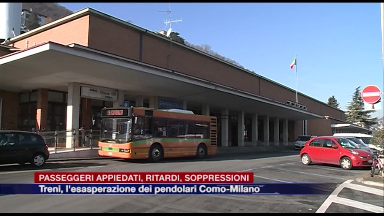 Treni, l'esasperazione dei pendolari Como-Milano