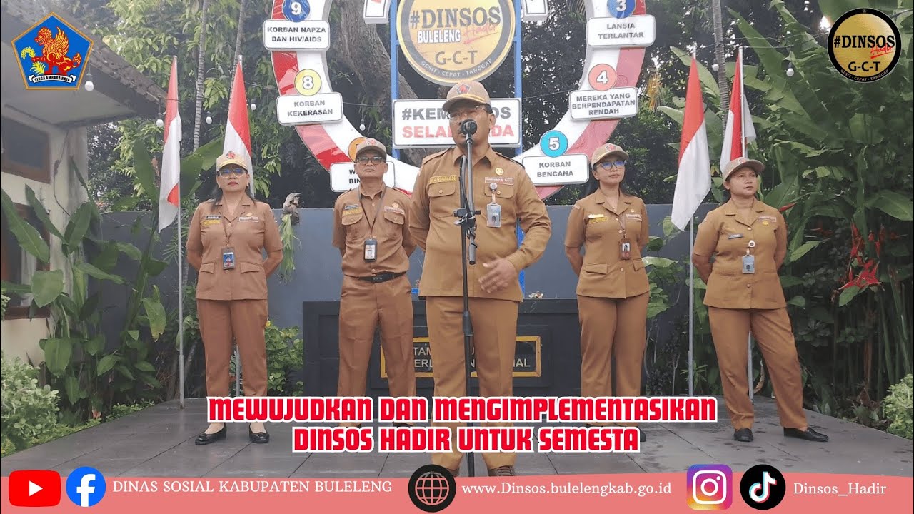 Mewujudkan dan mengimplementasikan Dinsos Hadir Untuk Semesta