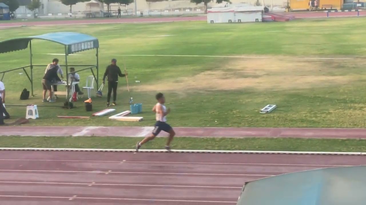 20 Mayıs 2023 1500 m U16 Türkiye şampiyonası yarı finali Mersin