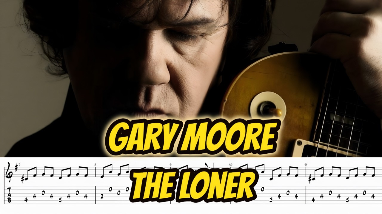 THE LONER / Gary Moore Cover | TAB