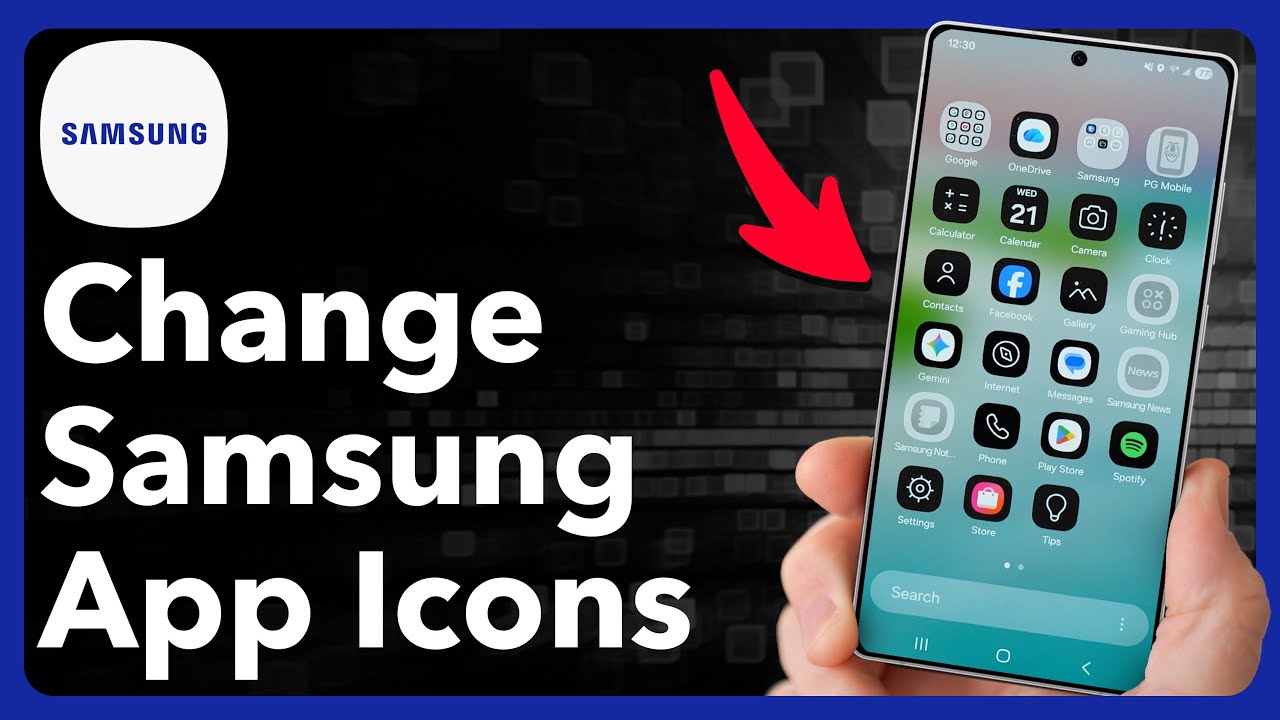 How To Change App Icons On Samsung