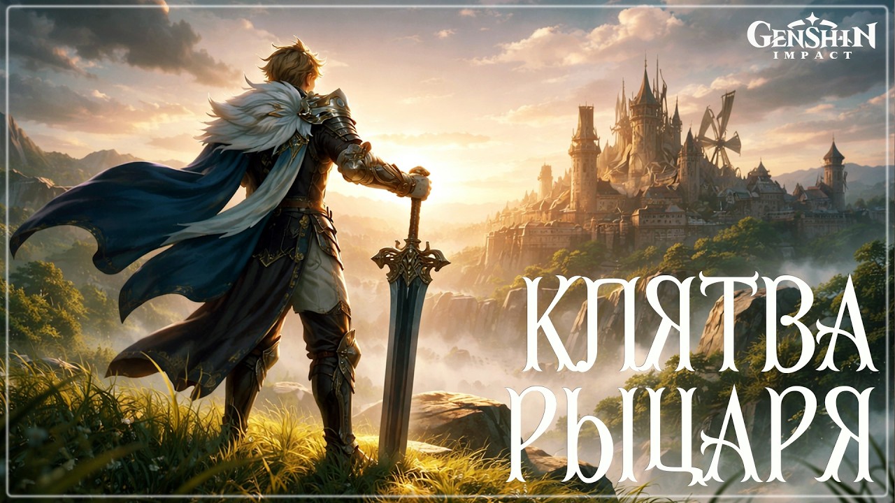 Варка «Клятва рыцаря» 🎵 Рок-баллада от Sonneru 🔥 Genshin Impact #genshinimpact #songlyrics #varka